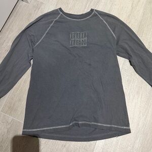 Golden Goose Gray Long Sleeve Tee